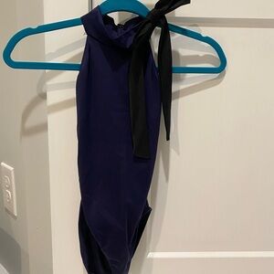 Navy MotionWear Leotard